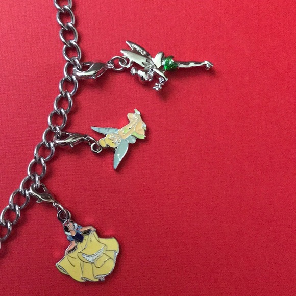 Disney Mickey Mouse charm necklace adjustable - Picture 3 of 5